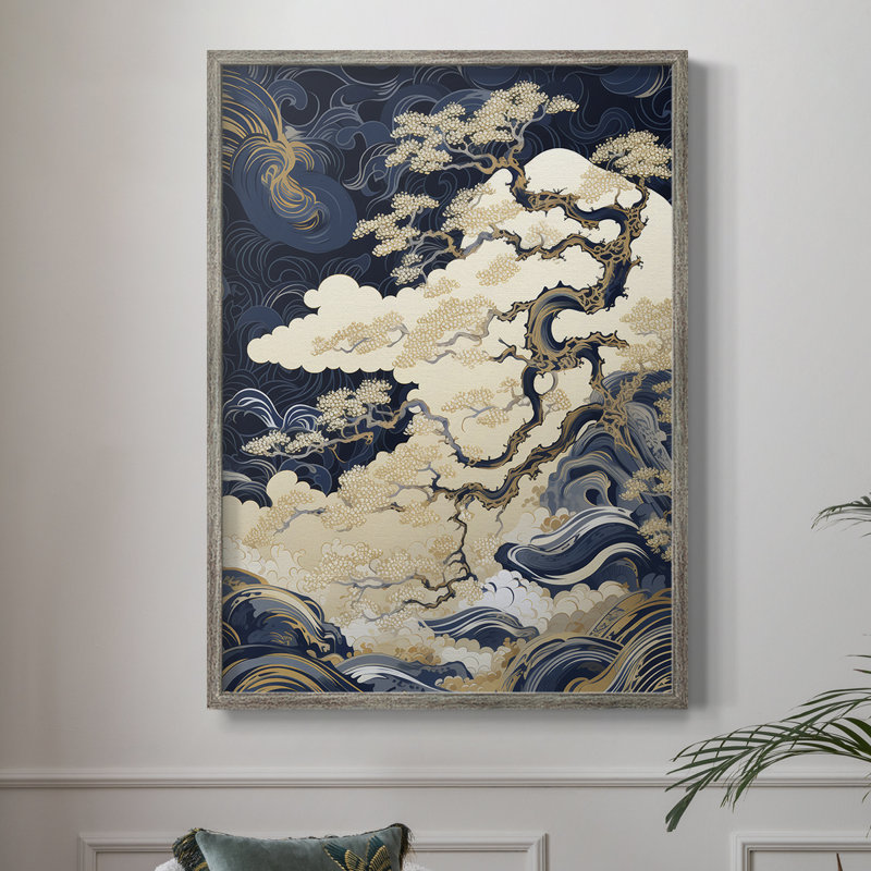 «LANDSCAPES Series CLVI», reproduction encadrée - bois massif, H 30 po x l 24 po