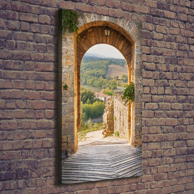Tuscany Italy - Wrapped Canvas Print
