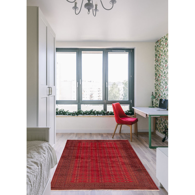 Teimani Red Rug 6'7" x 9'6"