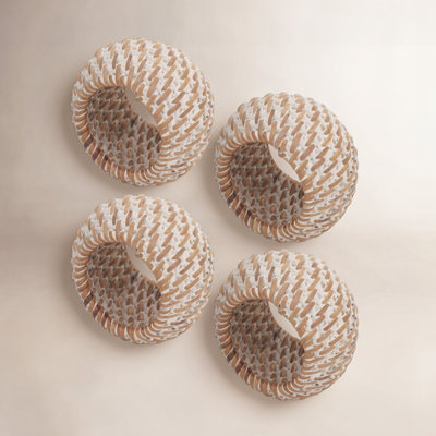 Avignon Woven Rattan Napkin Ring