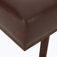 Chaise longue en similicuir Sushpal-2147400446