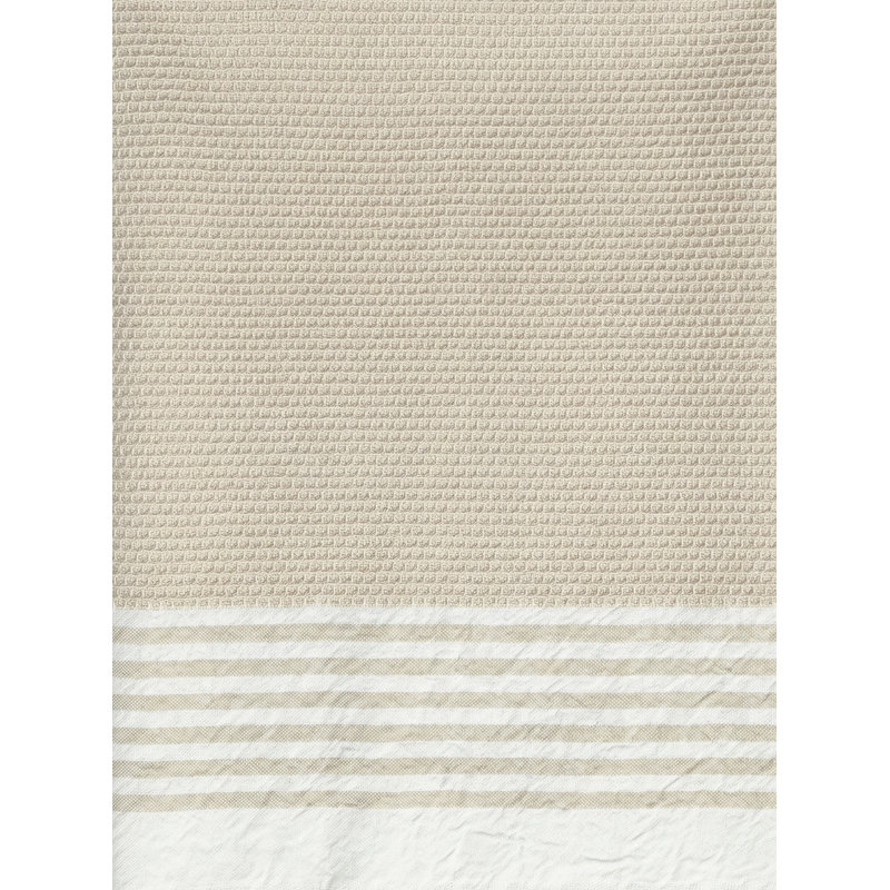 Serviette turque en coton beige New England