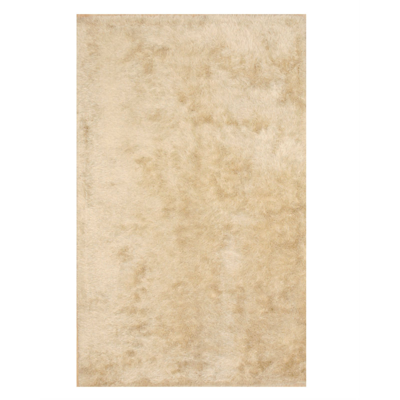 Tapis ivoire touffeté à la main London, Rectangle 5 pi x 8 pi