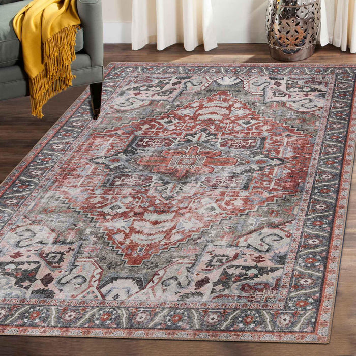 Tapis d'intérieur en polyester Choinski Mesa, Rectangle 5 pi 7 po x 8 pi 9 po