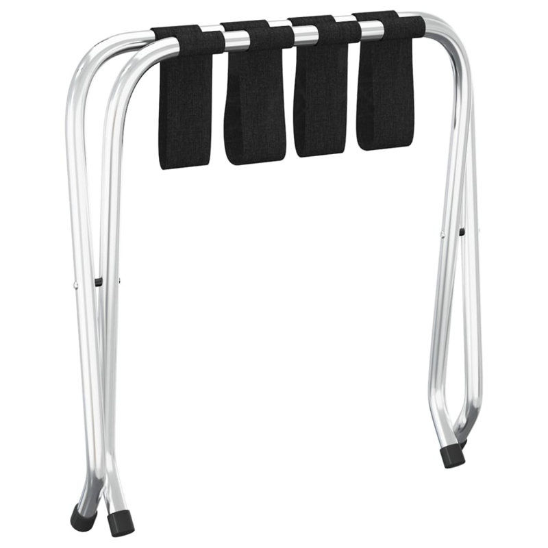 Porte-bagages Vidaxl 22 po, Argent, H 19,30 po x l 22 po x P 15,70 po