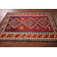 Tapis géométrique en laine Kilim 5 x 7