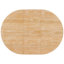 Table de salle à manger extensible ronde avec fabrication en bois massif et patins de protection du sol-124948230