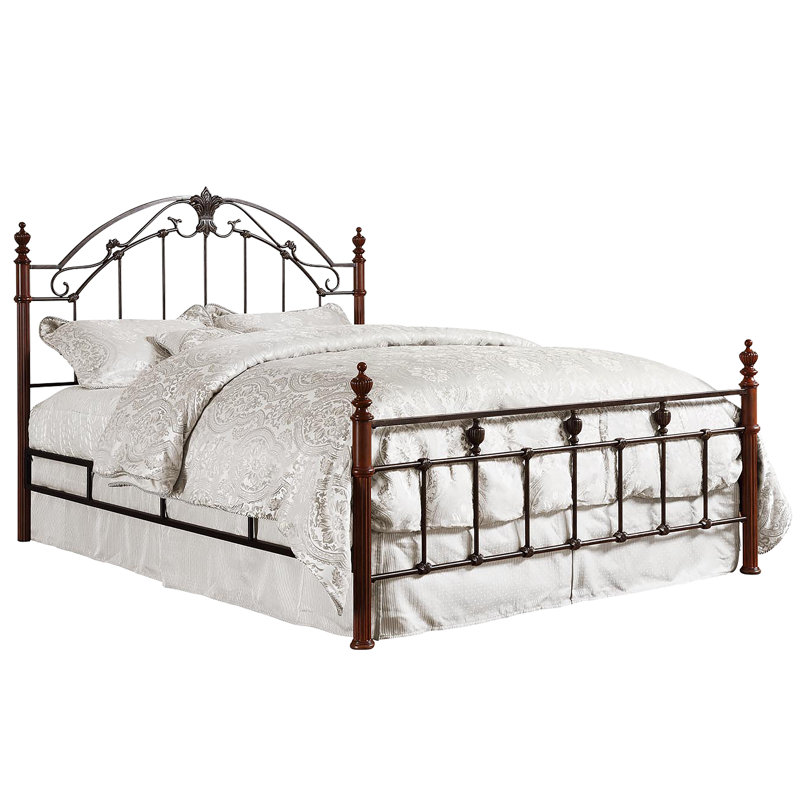Mariners Metal Slat Bed, King