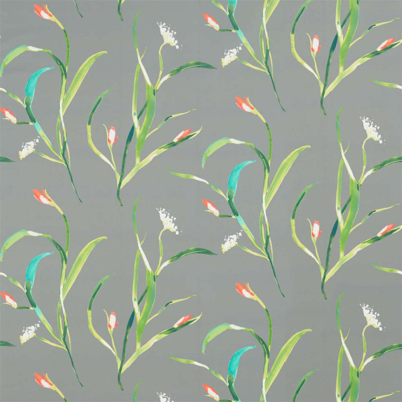 Rush Fabric, Strawberry Cornflower/Neutrals