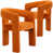 Velours orange