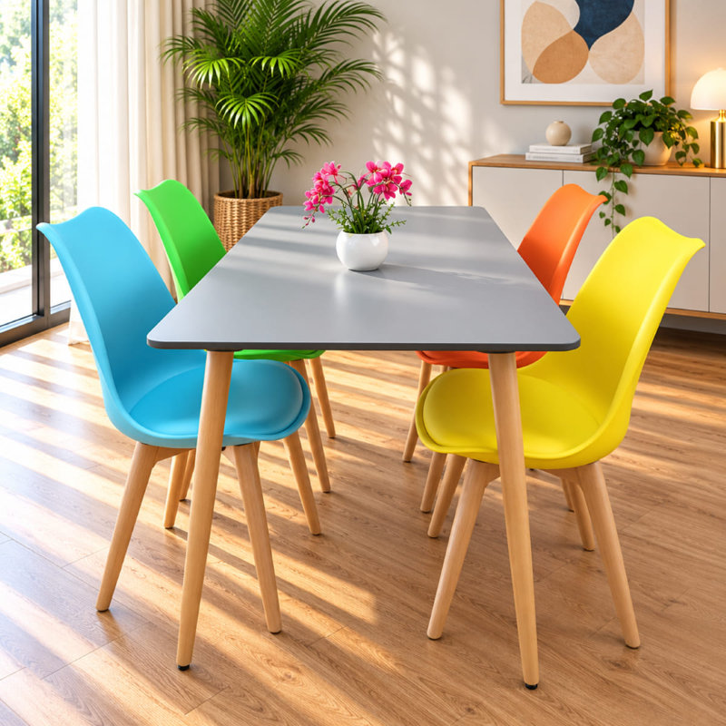 Rigmor 4 -Person Dining Set