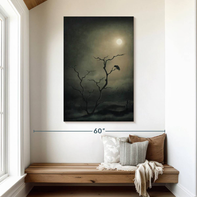 Hitzel Creepy Tree, 48" H x 32" W