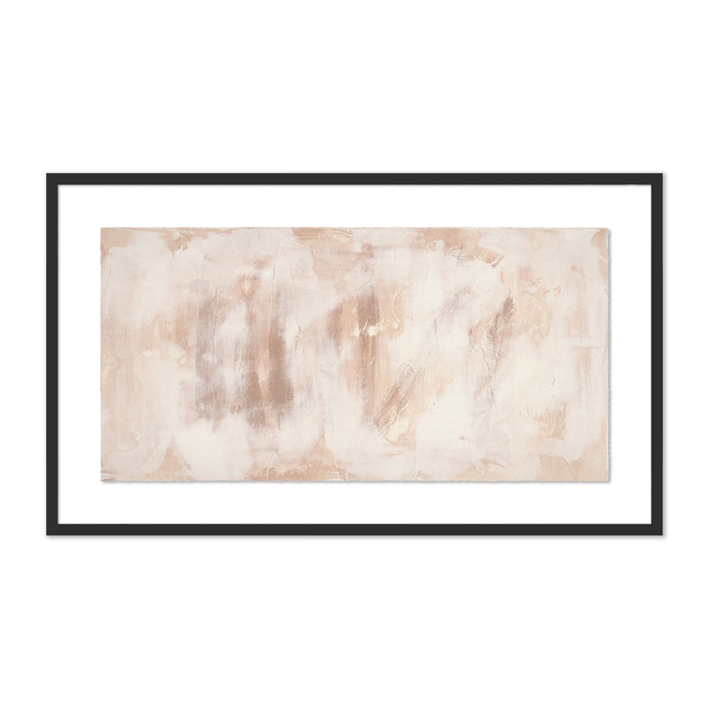 Facade Painting by Jess Engle, 18.5" H x 32" W, Black Maple Framed