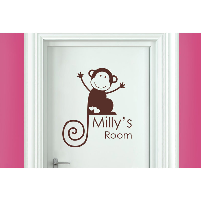 Animals Wall Decal, Brown