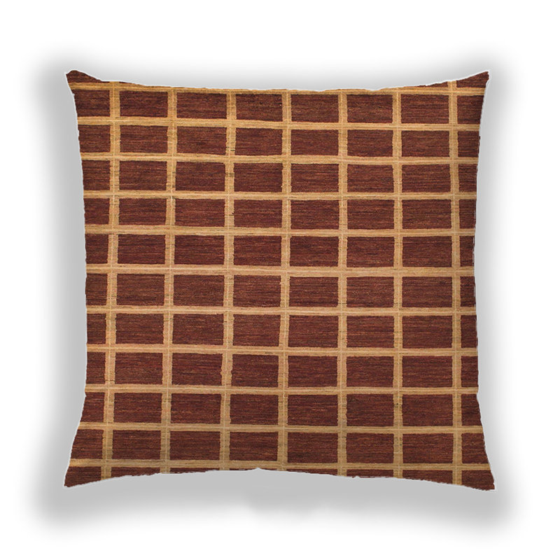 Coussin Abstract 1418, Microsuède