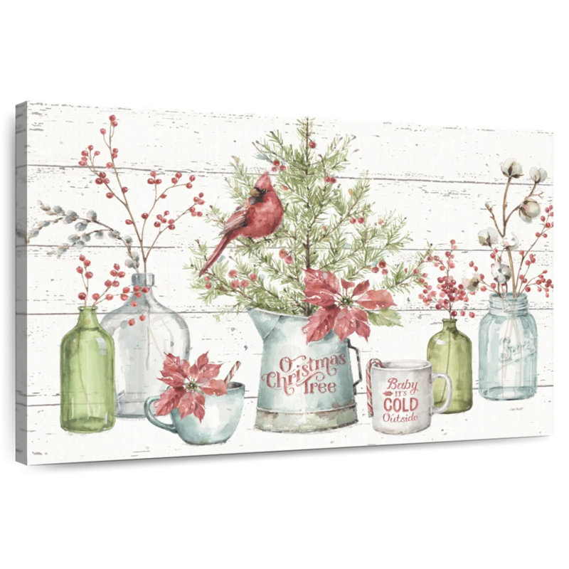 A Christmas Weekend I Shiplap, H 20 po x l 30 po