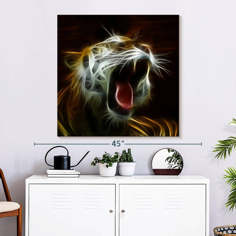 Tigre Brampt, H 33 po x l 33 po