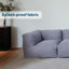 Canapé modulaire d'angle rembourré