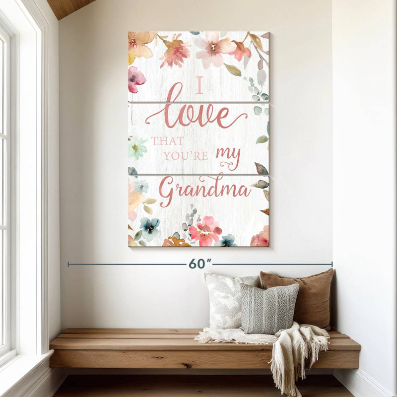 Tergel Love Grandma, H 50 po x l 32 po