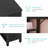 Rectangular Desk with Drawers & Storage Shelves-2048637871-2048637856