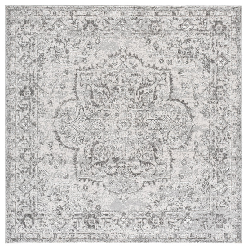 Tapis oriental Chamber Chamber Performance, Carré 6 pi 7 po x 6 pi 7 po