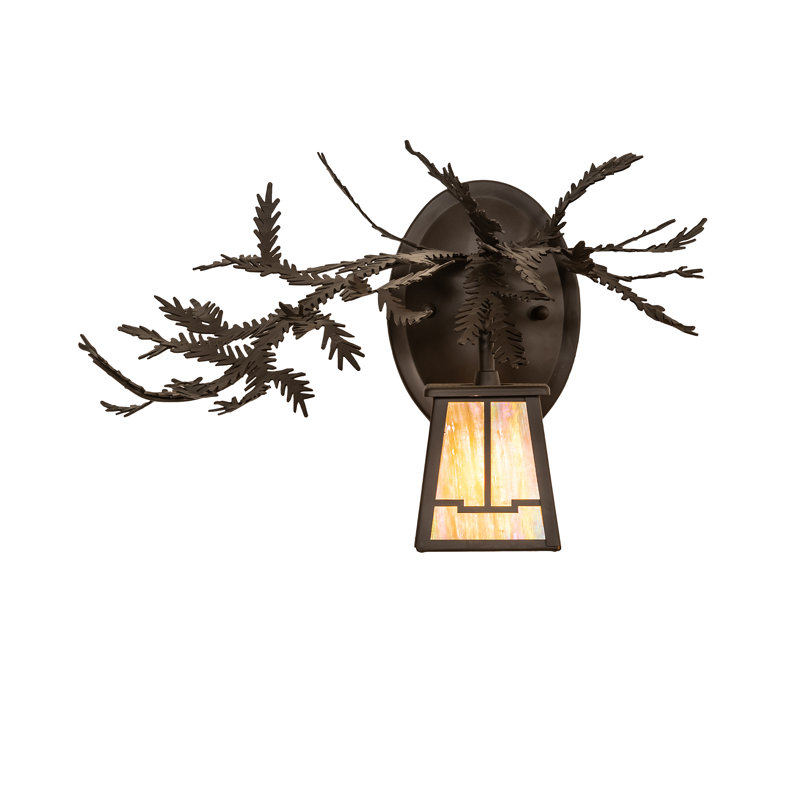 Rustic Lodge 1 - Light Armed Sconce