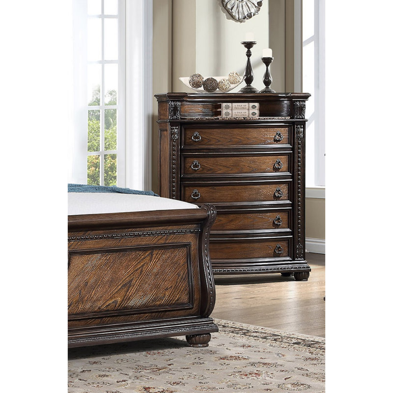 Commode de style contemporain, Brun / café