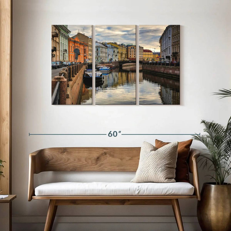 Nicci Griboyedov Canal, Saint-Pétersbourg, H 28 po x l 45 po