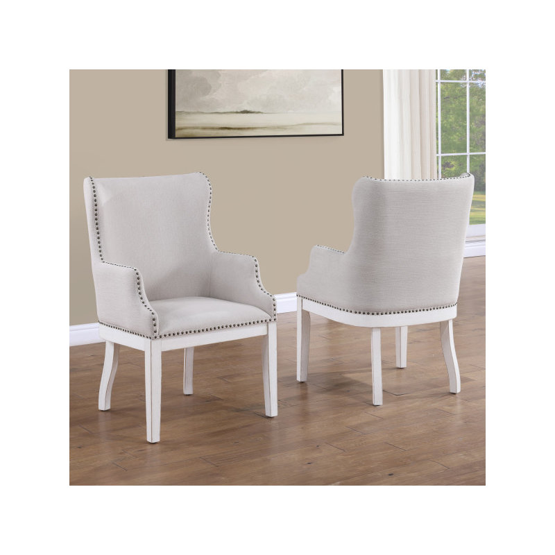 Fauteuil Clarkston, Blanc