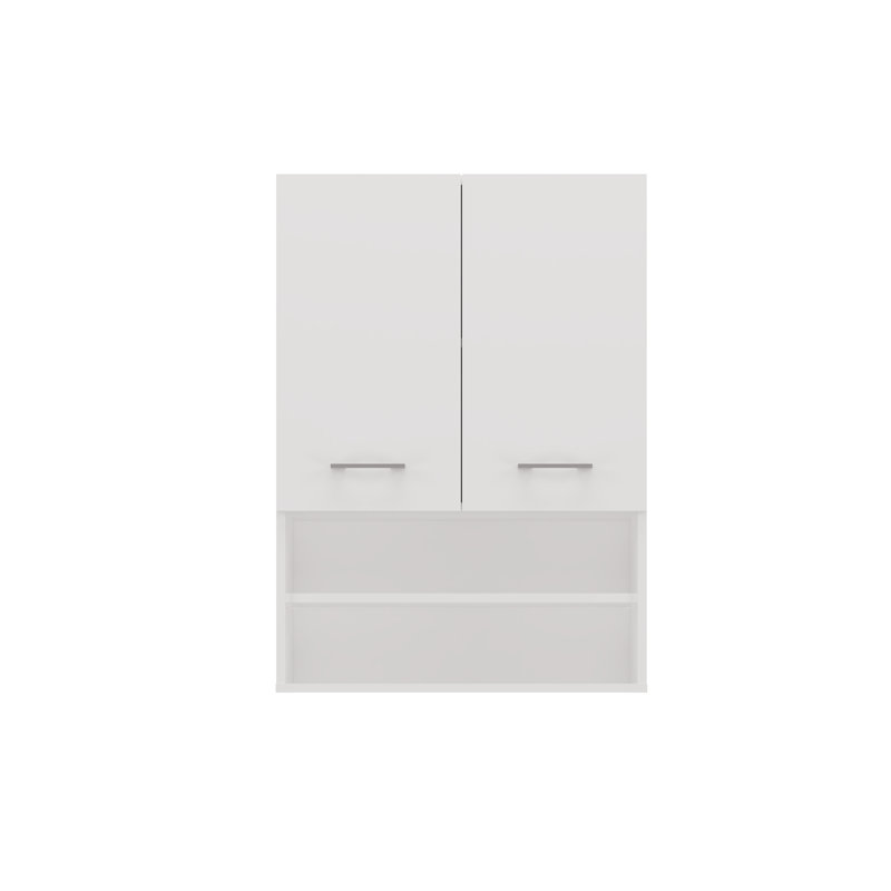 Hilkowski Bathroom Cabinet, White