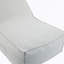 Fauteuil à billes d'extérieur, gris clair-2058398169
