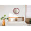 Huldar Glass Flat Wall Mirror
