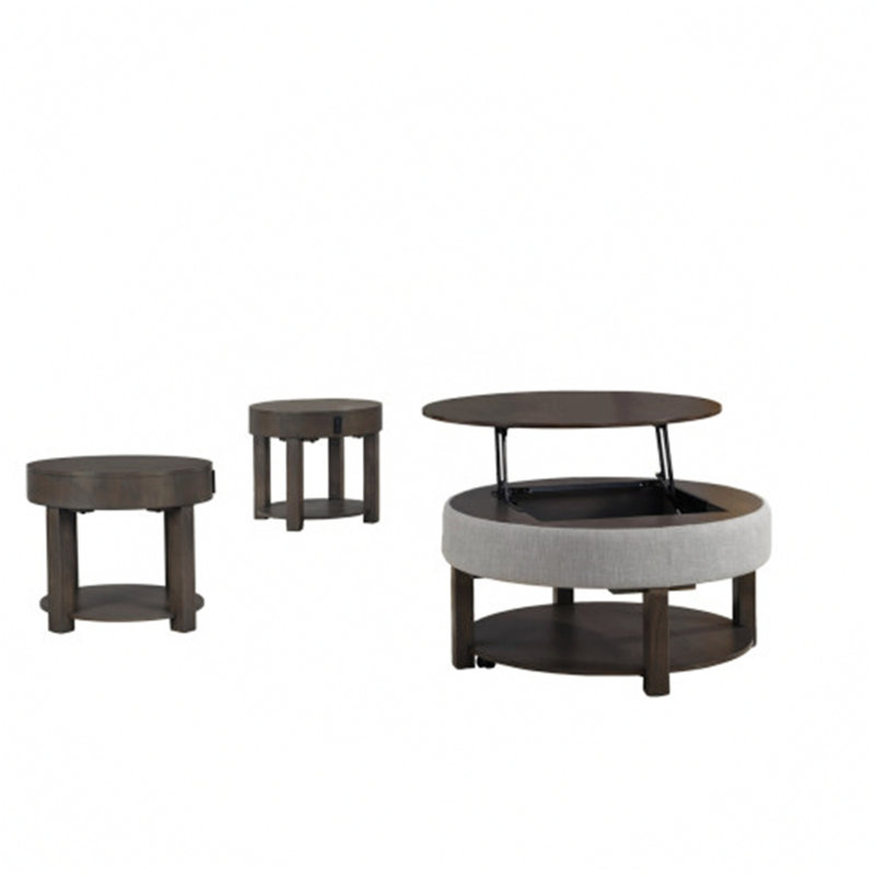 Eduvina 3 - Piece Living Room Table Set