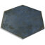Kalay 9" Hexagon Polished Porcelain Tile-189182015