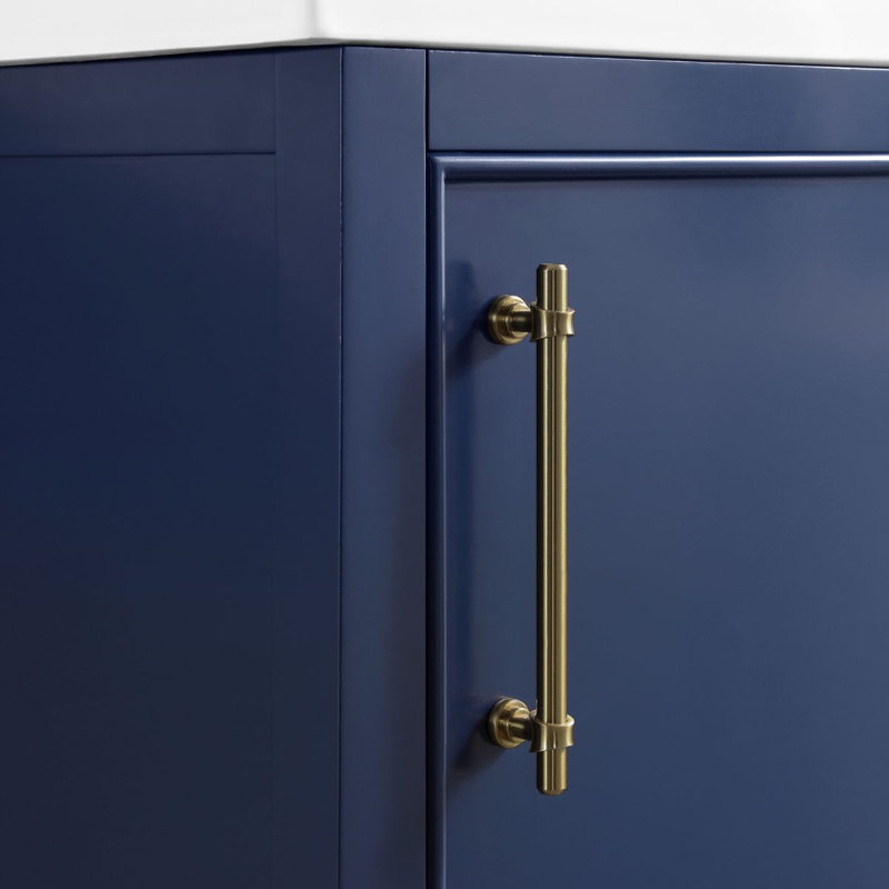 Ensemble de meuble-lavabo simple 20 po Jewell, Bleu marine