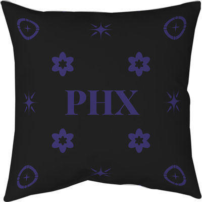Coussin en coton Phoenix