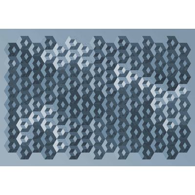 Gerdy Rectangle Geometric Area Rug