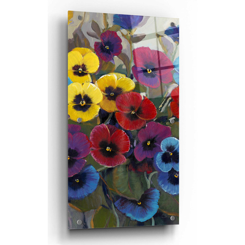 «Pansy Panel II» par Tim O'Toole, H 48 po x l 24 po