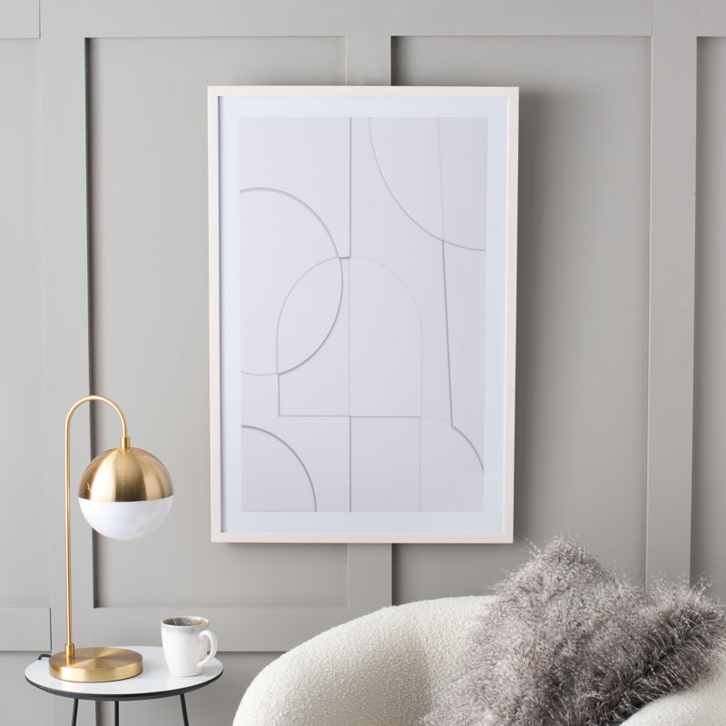 Peaceful Configuration - Peinture sur toile à cadre unique
