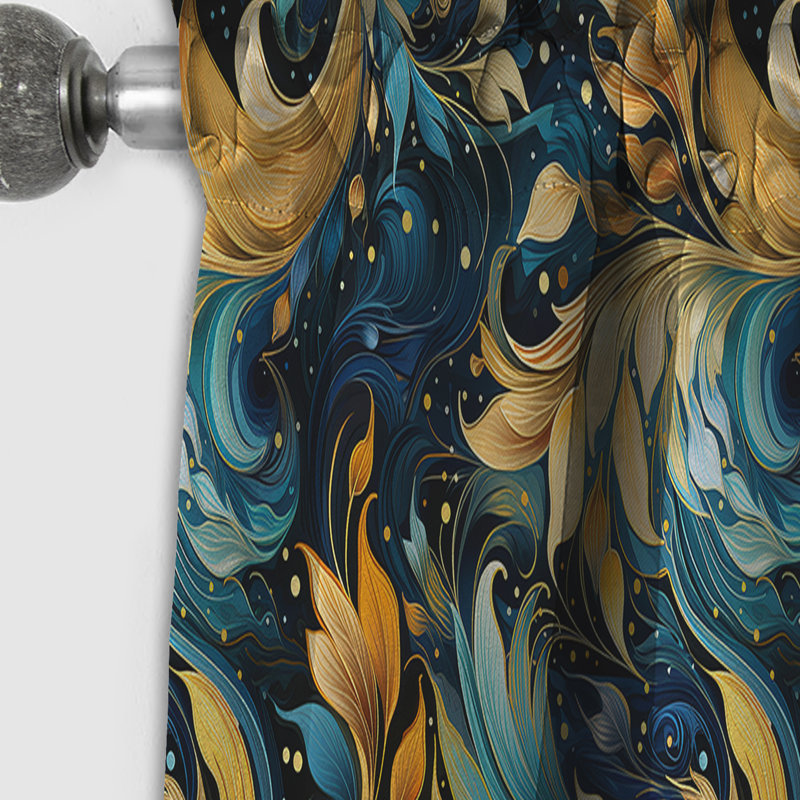 Motif cachemire Mystic Flair, L 52 po x L 108 po