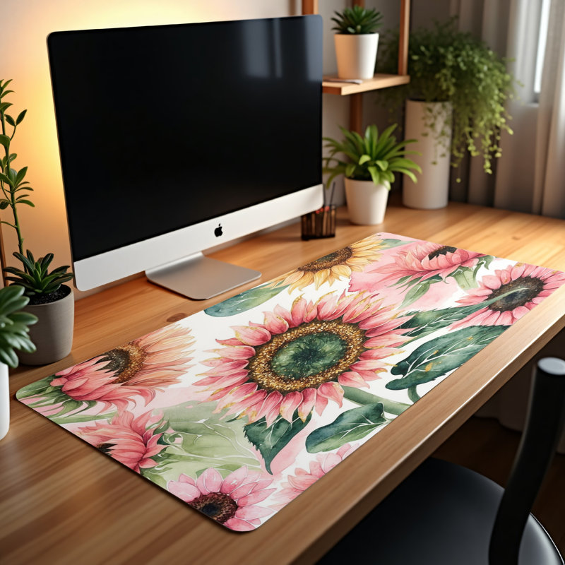 Polyester Desk Pad, 31.5x15.5