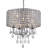 Dawone 4 - Light Glass Dimmable Drum Chandelier-22801541