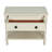 Beckett Large Turned Wood Spindle Nightstand with Drawer and Shelf-113420762