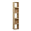 Channelle Freestanding 5-Tier Narrow Bookcase with Modern Design-132995238