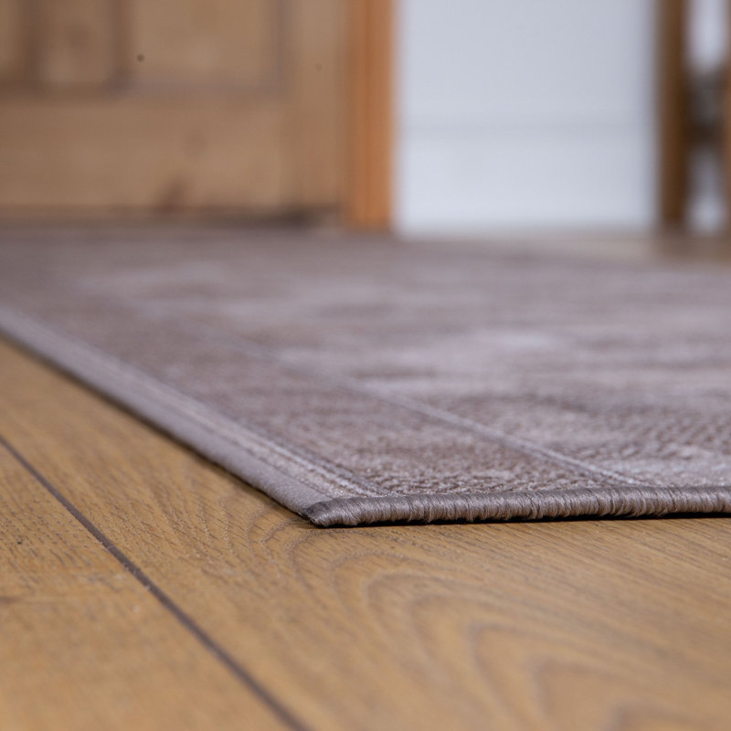 Banner Abstract Hand Hooked Indoor Area Rug, Rectangle 150cm x 80cm
