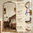 Vintage Full Length Mirror Carved Full Body Mirror with Stand-1108546226-1108546227