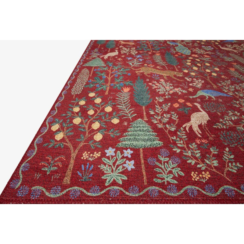 Tapis Sarish, Rectangle 2 pi 7 po x 4 pi 11 po