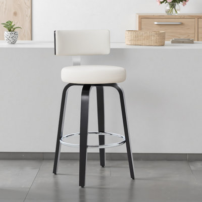 Sonja Swivel Upholstered Counter Stool