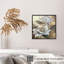Impression florale blanche de magnolia moderne sans cadre-420433880