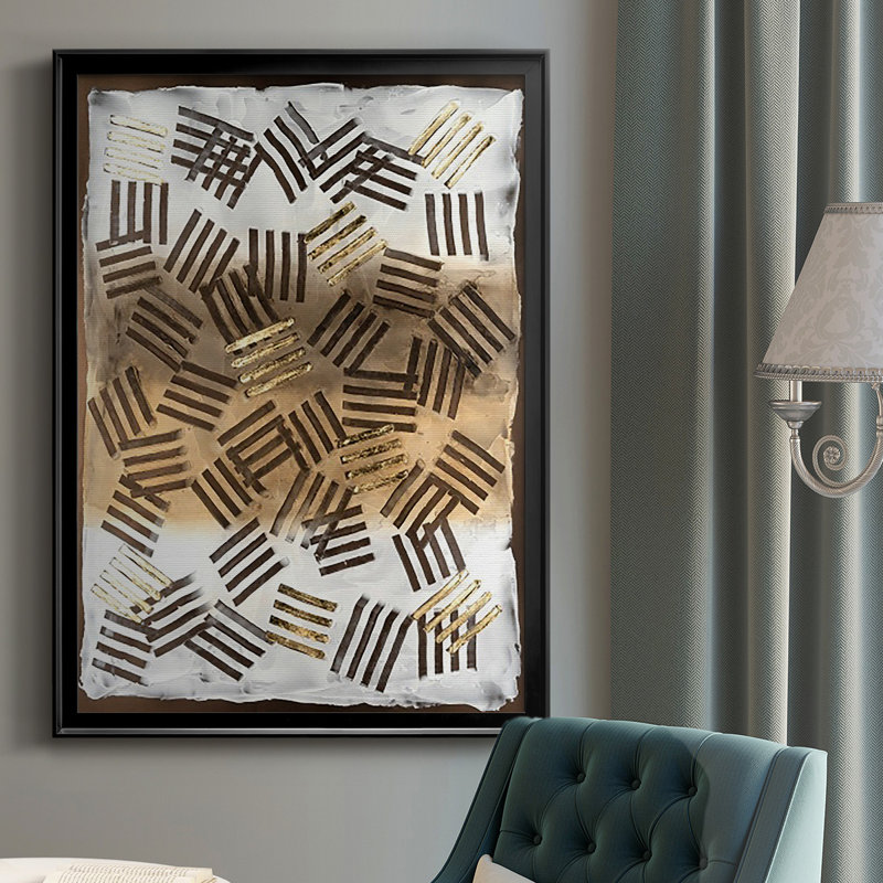 Raphia II - reproduction, Noir, H 36,5 po x l 26,5 po x P 1 po